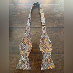 Paul Stuart Floral Paisley Bow Tie